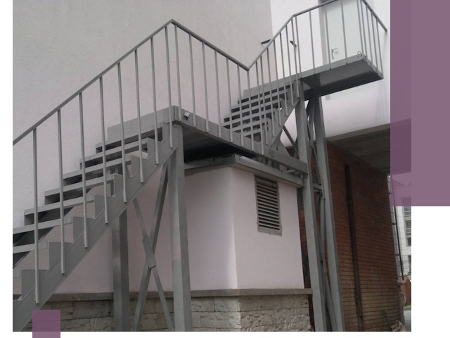 Монтаж пожарных лестниц под ключ в Железногорске с гарантией качества