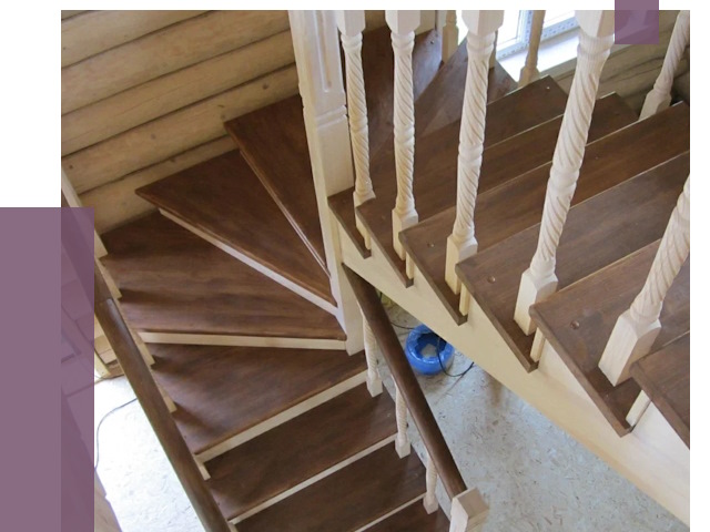 Реставрация деревянных лестниц в Железногорске от 4293 руб.