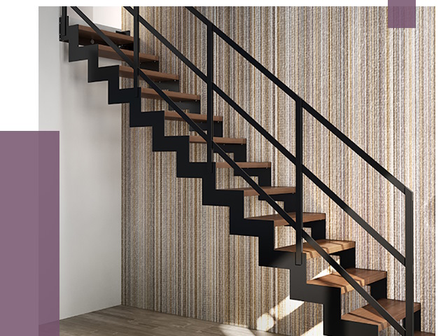 Изготовление металлических лестниц в Железногорске от 48550 руб. | ПРОЛЁТ-Жлк