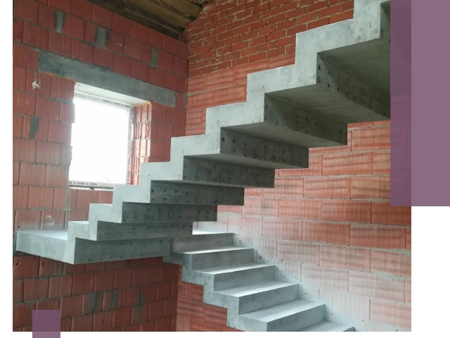 Бетонные лестницы под ключ в Железногорске: монтаж, демонтаж, ремонт