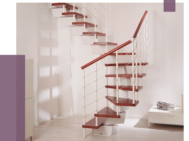Изготовление лестниц на больцах в Железногорске от 9710 руб. | ПРОЛЁТ-Жлк