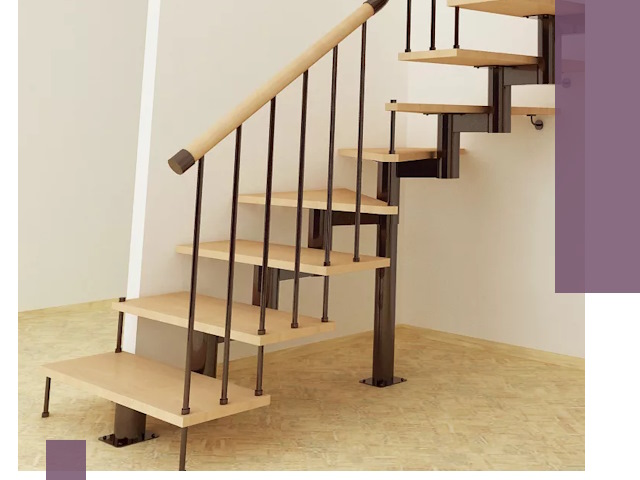 Монтаж лестниц на больцах в Железногорске — быстро и надежно