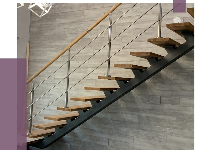 Изготовление лестниц на монокосоуре в Железногорске от 76146 руб. 