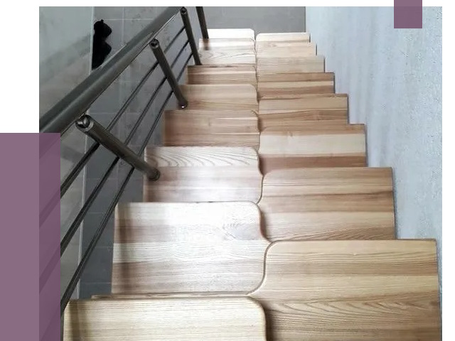 Лестницы гусиный шаг в Железногорске от 13032 руб. под ключ | ПРОЛЁТ-Жлк