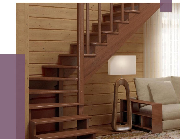 Лестницы эконом класса в Железногорске от 18244 руб. бюджетные решения