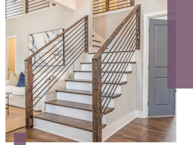 Лестницы для коттеджа под ключ в Железногорске — изготовление и монтаж