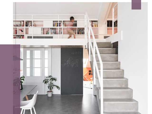 Лестницы для двухуровневой квартиры в Железногорске от 176312 руб. | ПРОЛЁТ-Жлк