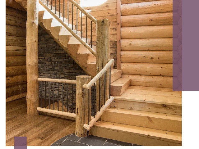 Лестницы в баню под заказ и профессиональный монтаж в Железногорске