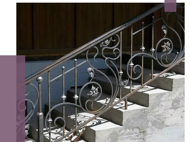 Кованые перила в Железногорске от 8688 руб. под ключ — качество от ПРОЛЁТ-Жлк