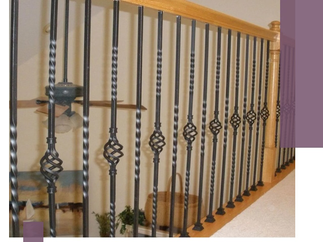 Изготовление и монтаж кованных перил в Железногорске под ключ