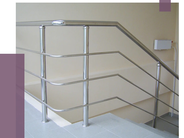 Алюминиевые перила в Железногорске от 6337 руб. под ключ | ПРОЛЁТ-Жлк