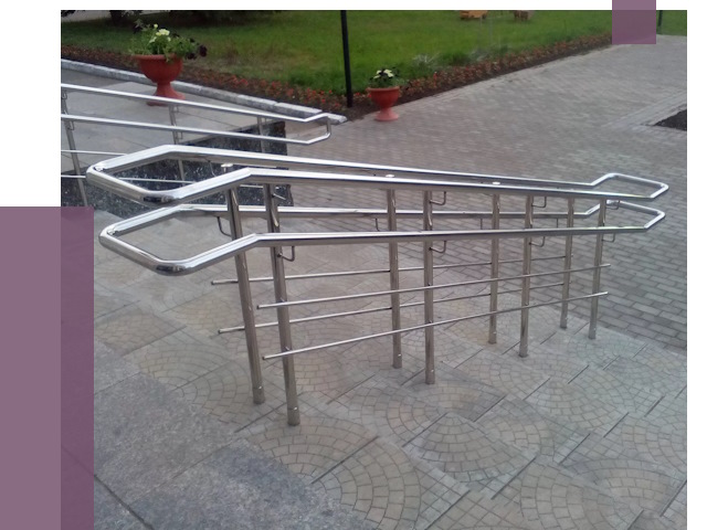 Перила для инвалидов в Железногорске от 7584 руб. под ключ | ПРОЛЁТ-Жлк