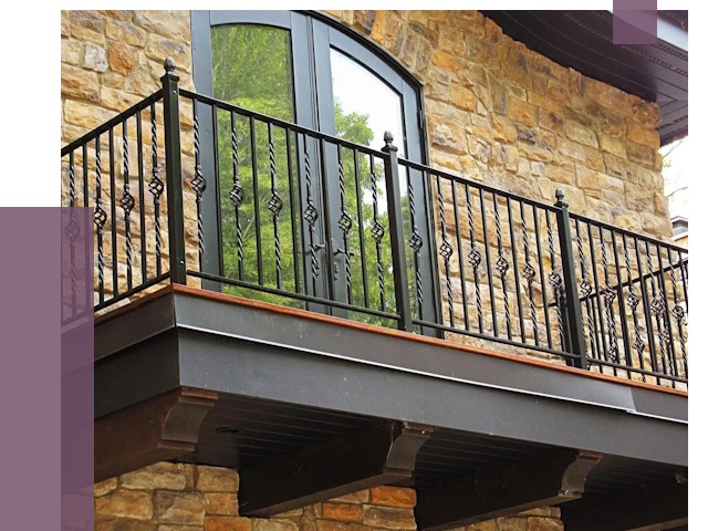 Балконные ограждения в Железногорске от 8023 руб. — купить | ПРОЛЁТ-Жлк