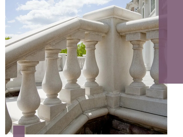 Балюстрады из металла и камня под ключ в Железногорске