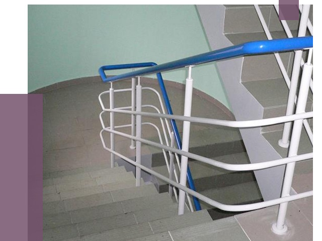 Перила в подъезде в Железногорске — установка и замена от 7410 руб. | ПРОЛЁТ-Жлк