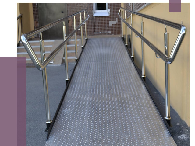 Пандусы в Железногорске от 12265 руб. — установка для инвалидов | ПРОЛЁТ-Жлк