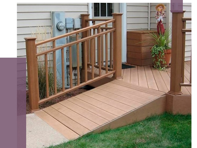 Пандус на крыльцо в Железногорске под ключ от 7768 руб.