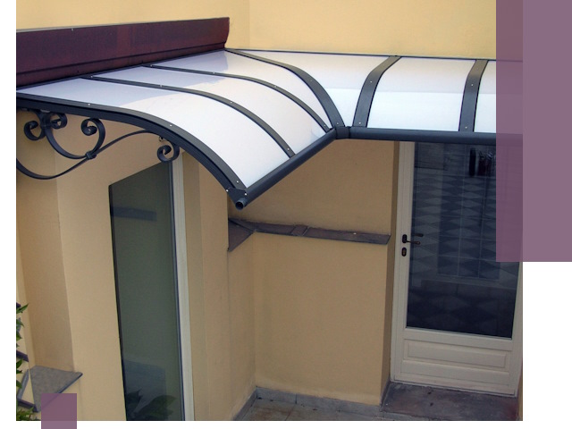 Монтаж козырьков любой сложности в Железногорске под ключ