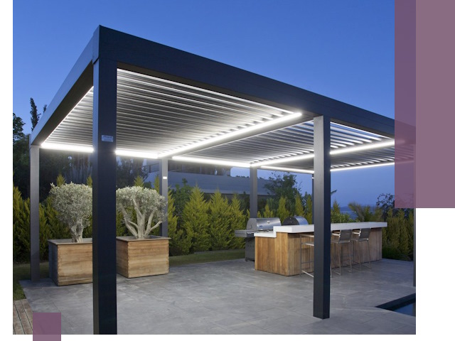 Навесы отдельно стоящие под ключ в Железногорске из металла и поликарбоната