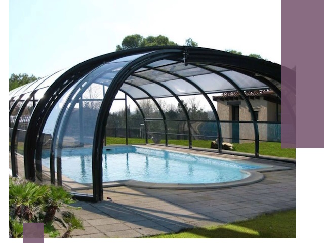 Навесы для бассейна в Железногорске: изготовление и монтаж под ключ