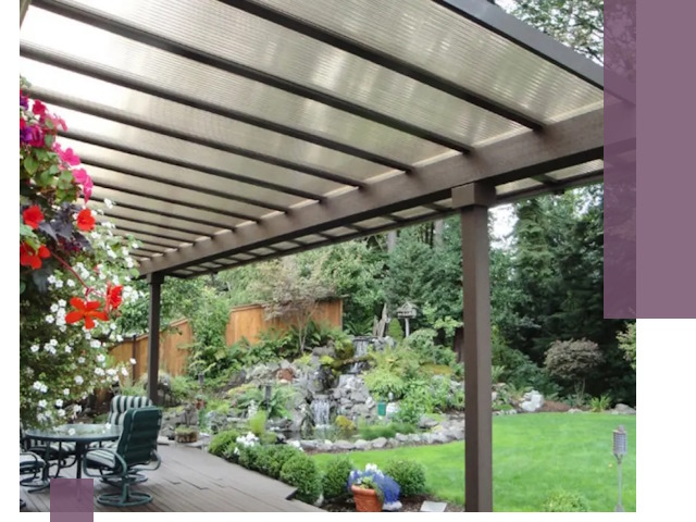 Навесы из поликарбоната под ключ в Железногорске быстро и надёжно