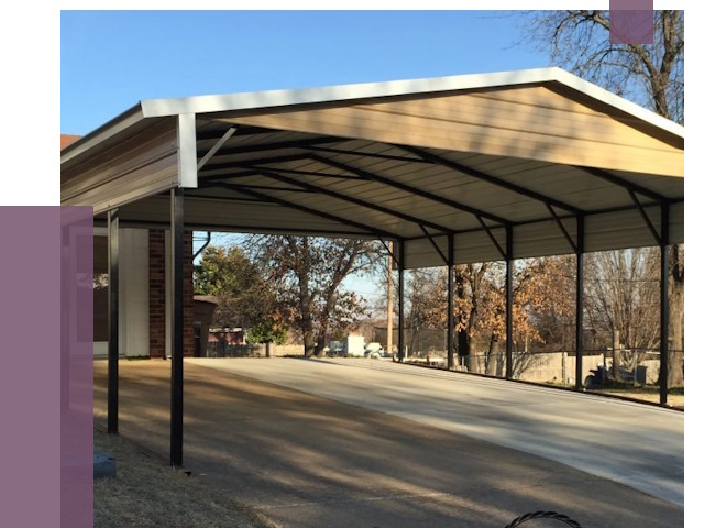 Двускатные навесы в Железногорске от 8023 руб. | ПРОЛЁТ-Жлк