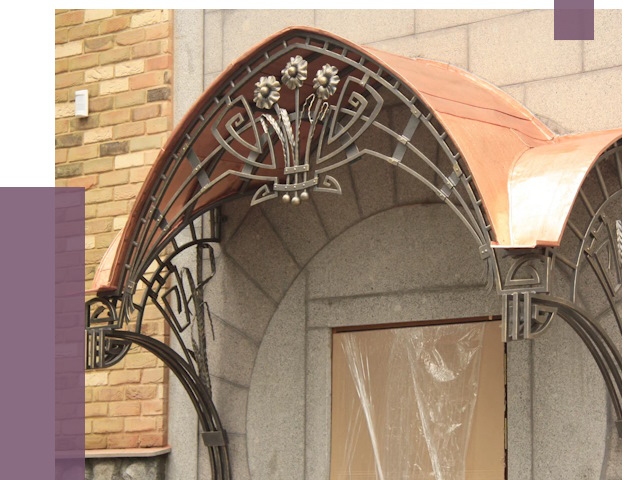 Арочные козырьки в Железногорске от 14565 руб. 