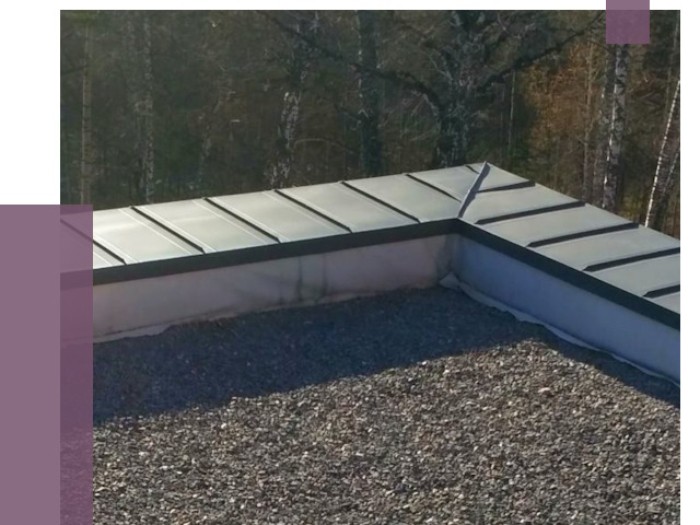 Металлические парапеты в Железногорске от 4293 руб. под ключ | ПРОЛЁТ-Жлк