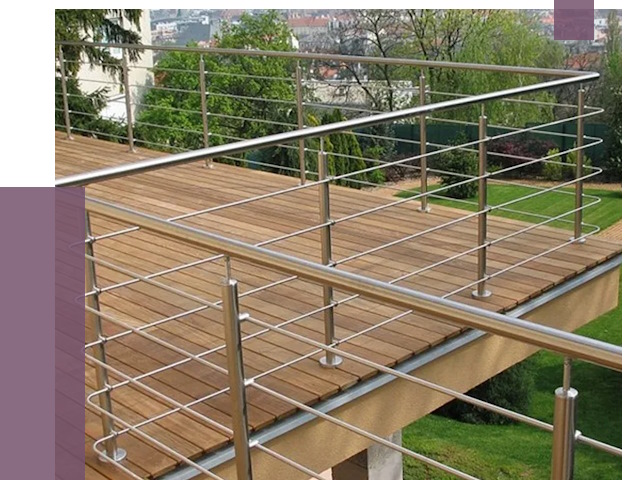 Алюминиевые парапеты в Железногорске под ключ от 7768 руб. 