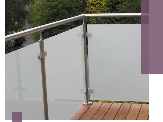 Алюминиевые парапеты для балконов и террас в Железногорске