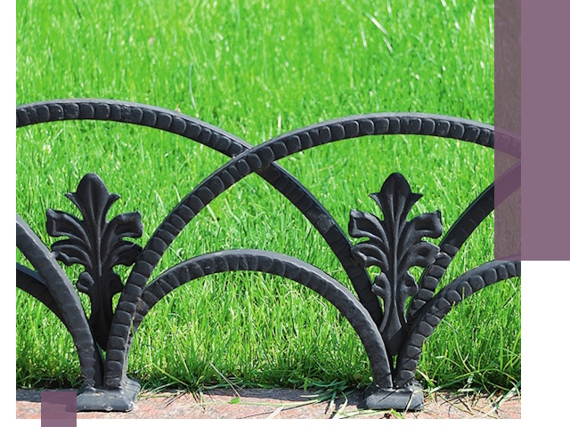 Декоративные металлические бордюры под ключ в Железногорске