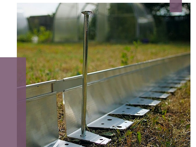 Металлические бордюры для газона в Железногорске от 4293 руб. | ПРОЛЁТ-Жлк