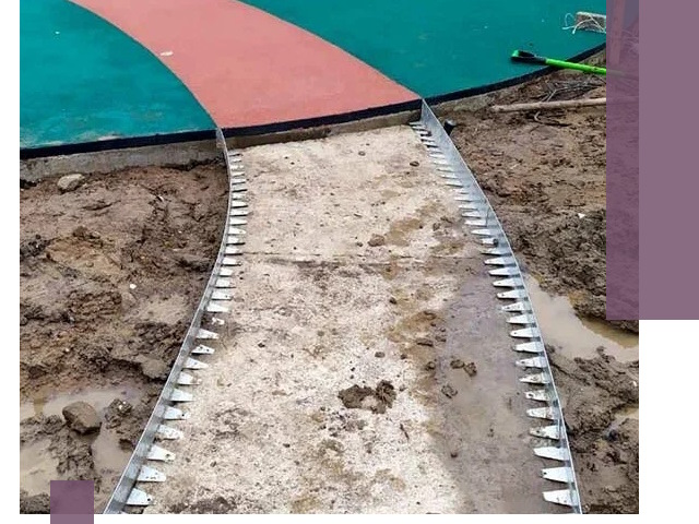 Металлические бордюры для дорожек в Железногорске — монтаж и изготовление