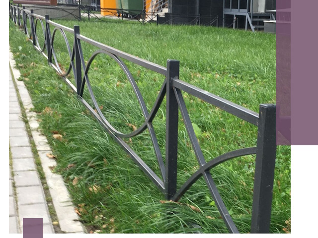 Газонные ограждения из металла в Железногорске — монтаж и продажа