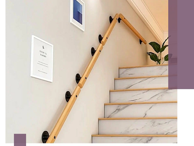 Поручни металлические и деревянные под ключ в Железногорске