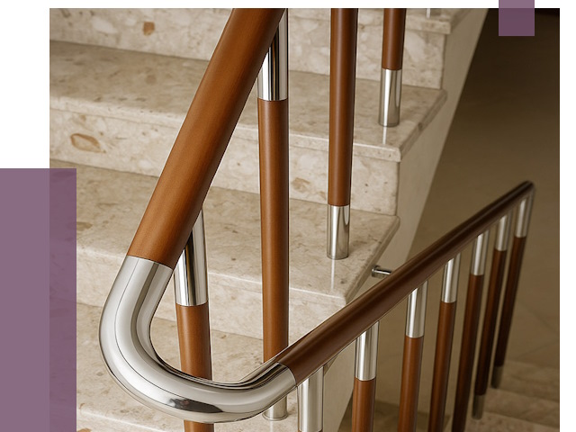 Монтаж поручней в Железногорске от 9710 руб. монтаж под ключ | ПРОЛЁТ-Жлк