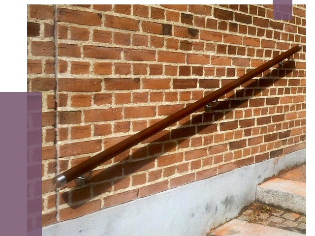 Изготовление пристенных поручней в Железногорске от 4446 руб. — ПРОЛЁТ-Жлк