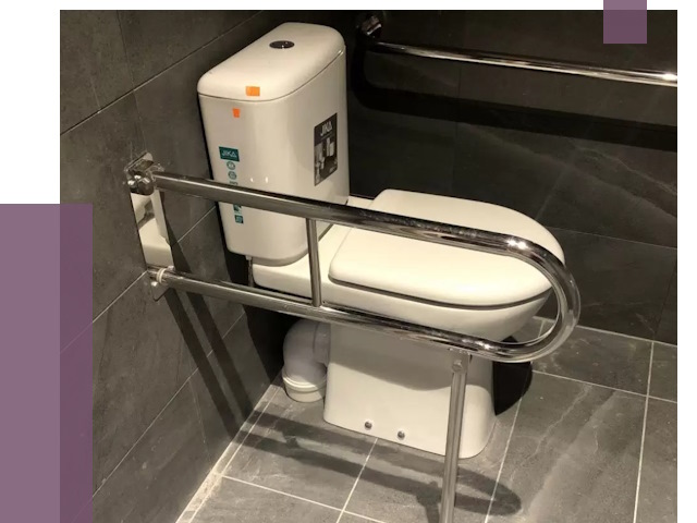 Поручни для санузлов в Железногорске от 4293 руб.  | ПРОЛЁТ-Жлк